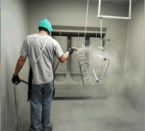coating powder process